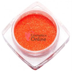 Decor pentru unghii NADP031LL praf de sirena de 2,5gr Corai Neon cu Reflexii